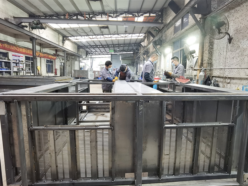 Welding zone